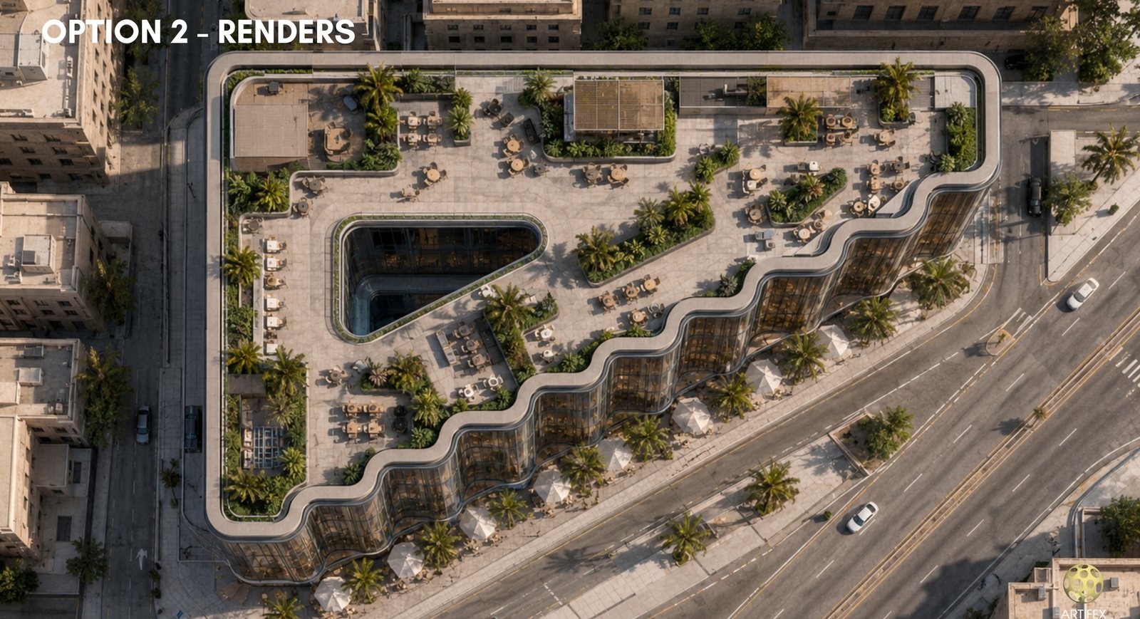 Al Hijrah Commercial Centre — design option 4