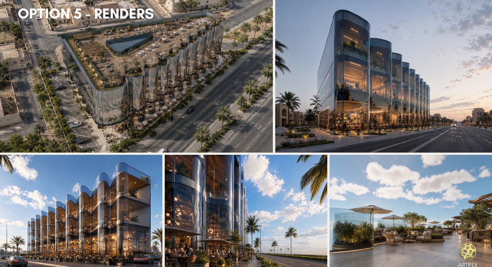 Al Hijrah Commercial Centre — design option 9