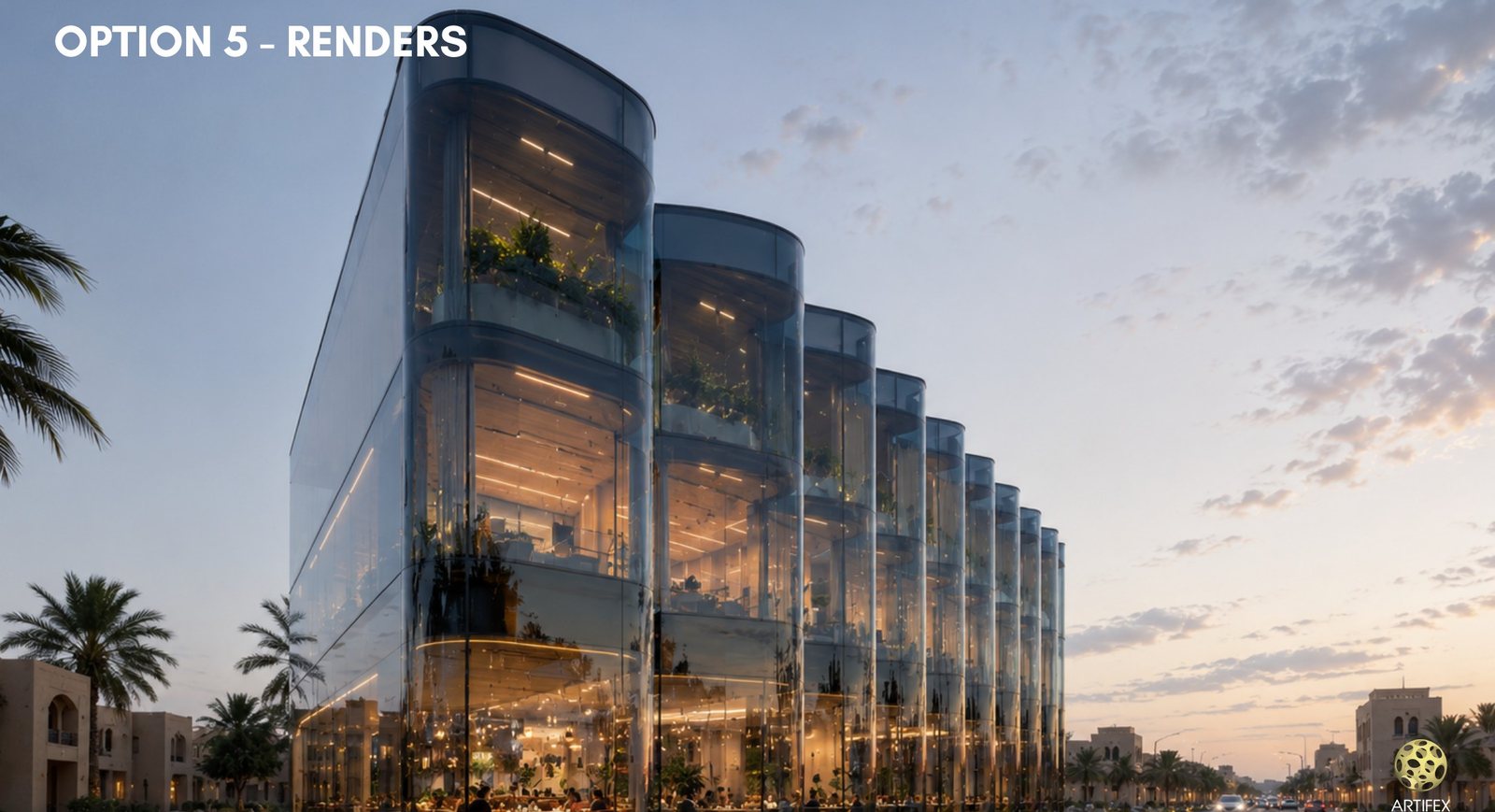 Al Hijrah Commercial Centre — design option 11