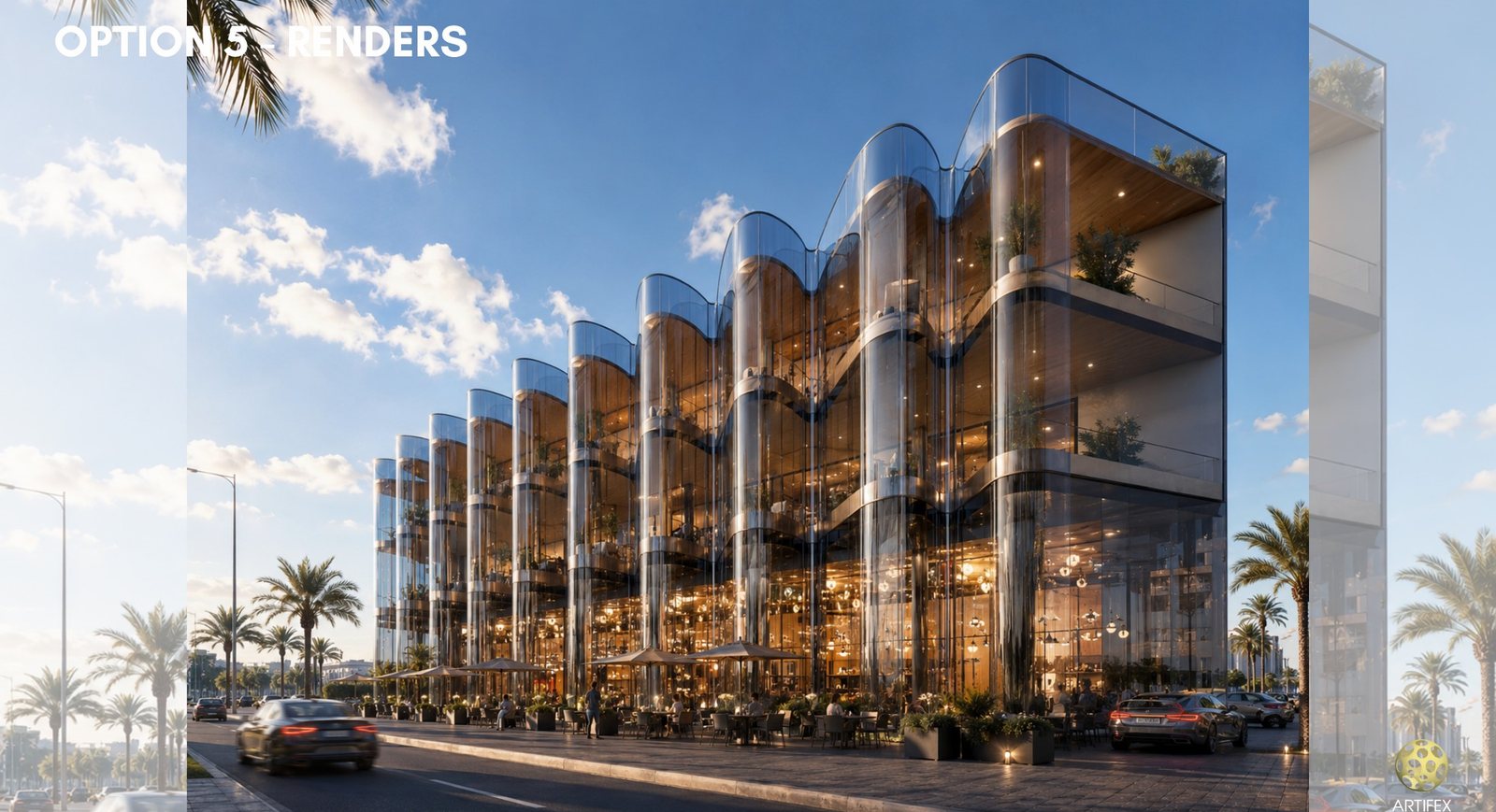 Al Hijrah Commercial Centre — design option 12