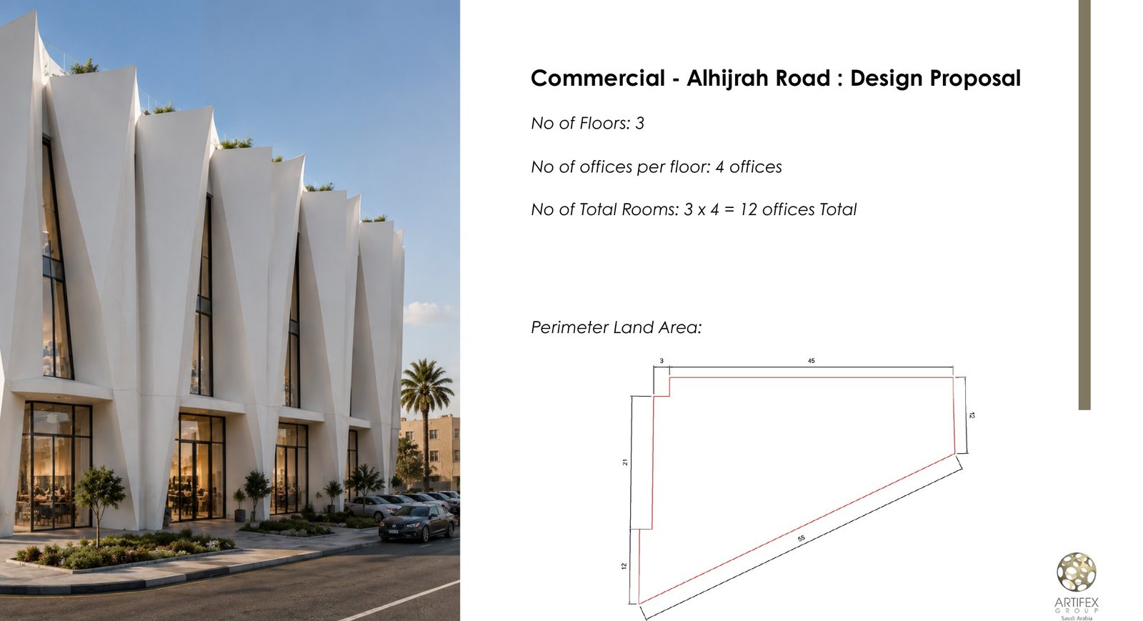 Al Hijrah Commercial Centre — location and plan study 2