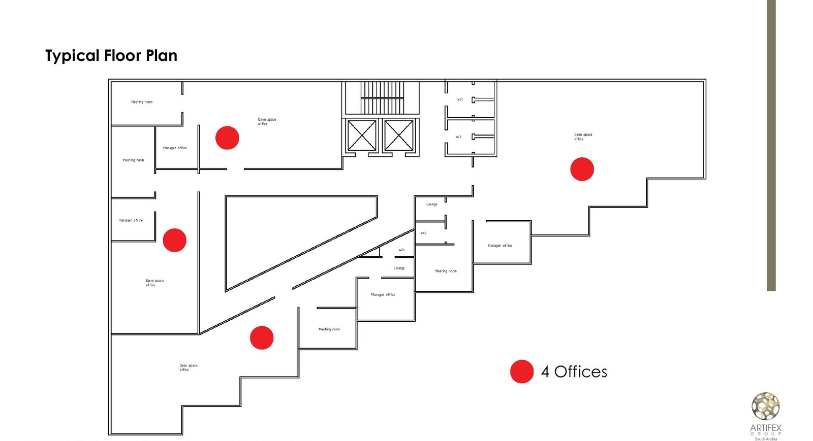 Al Hijrah Commercial Centre — location and plan study 4