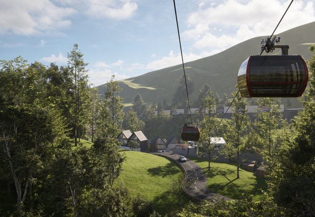 Cable car clip