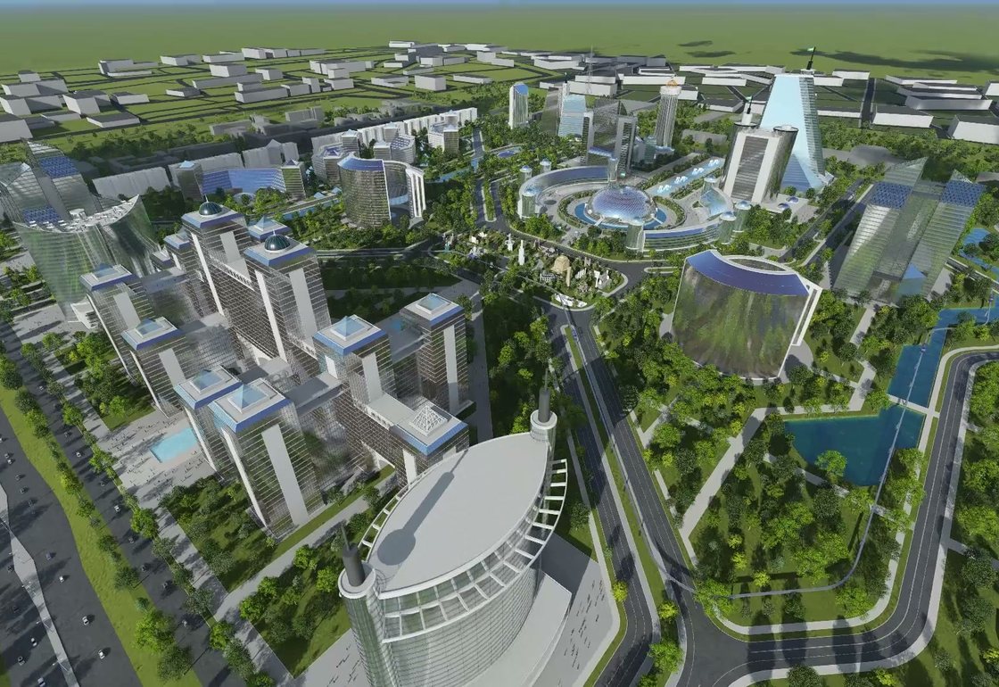 Tashkent City — centre concept