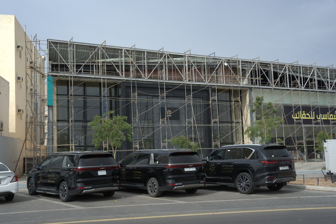An ARTIFEX project under construction in Madinah, scaffolding still up