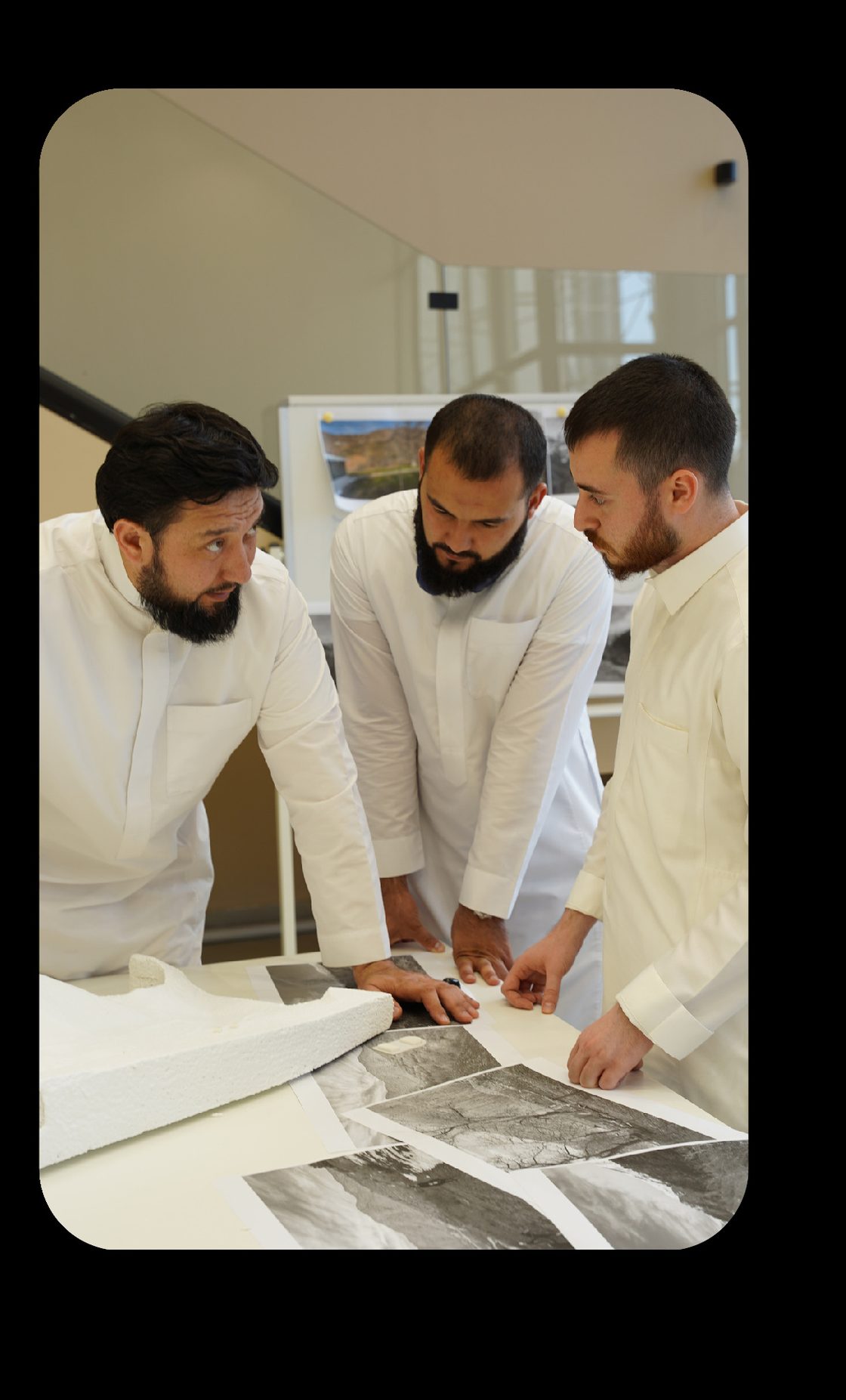 The ARTIFEX team in the Madinah meeting room