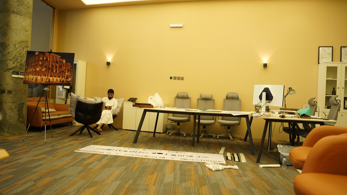 The ARTIFEX GROUP studio floor during the working day